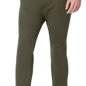 Mens Joggers, EcoSmart Fleece Sweatpants for Men, Men's Lounge Pants